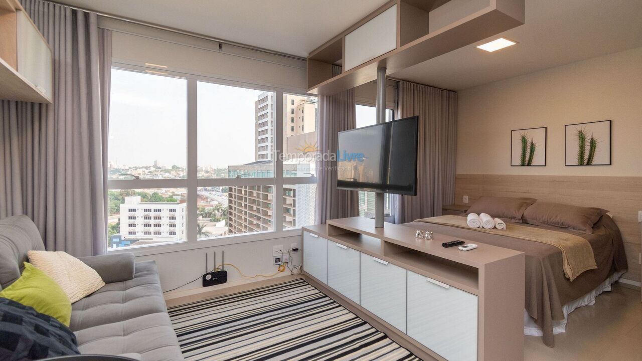 Apartamento para aluguel de temporada em Goiânia (Jardim Goias)