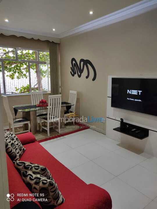 Apartment for vacation rental in Rio de Janeiro (Copacabana)