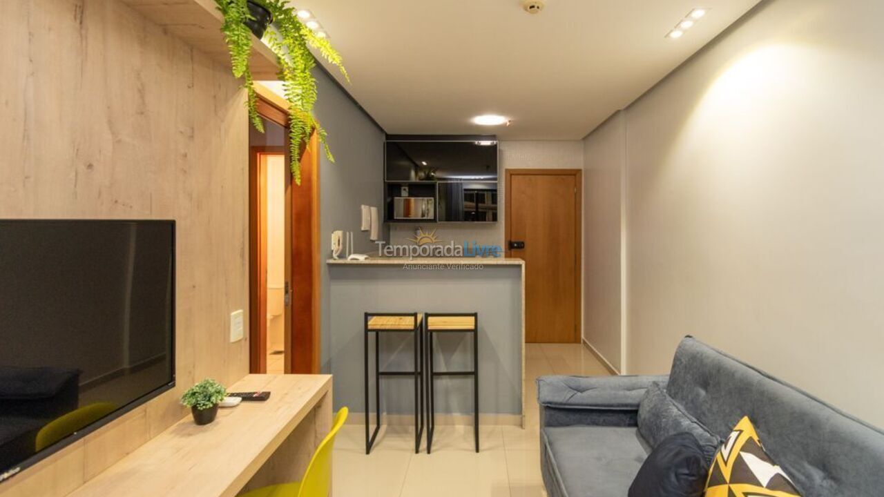 Apartamento para aluguel de temporada em Goiânia (Alto da Gloria)