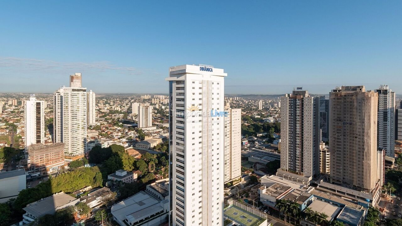 Apartamento para aluguel de temporada em Goiânia (Setor Bueno)