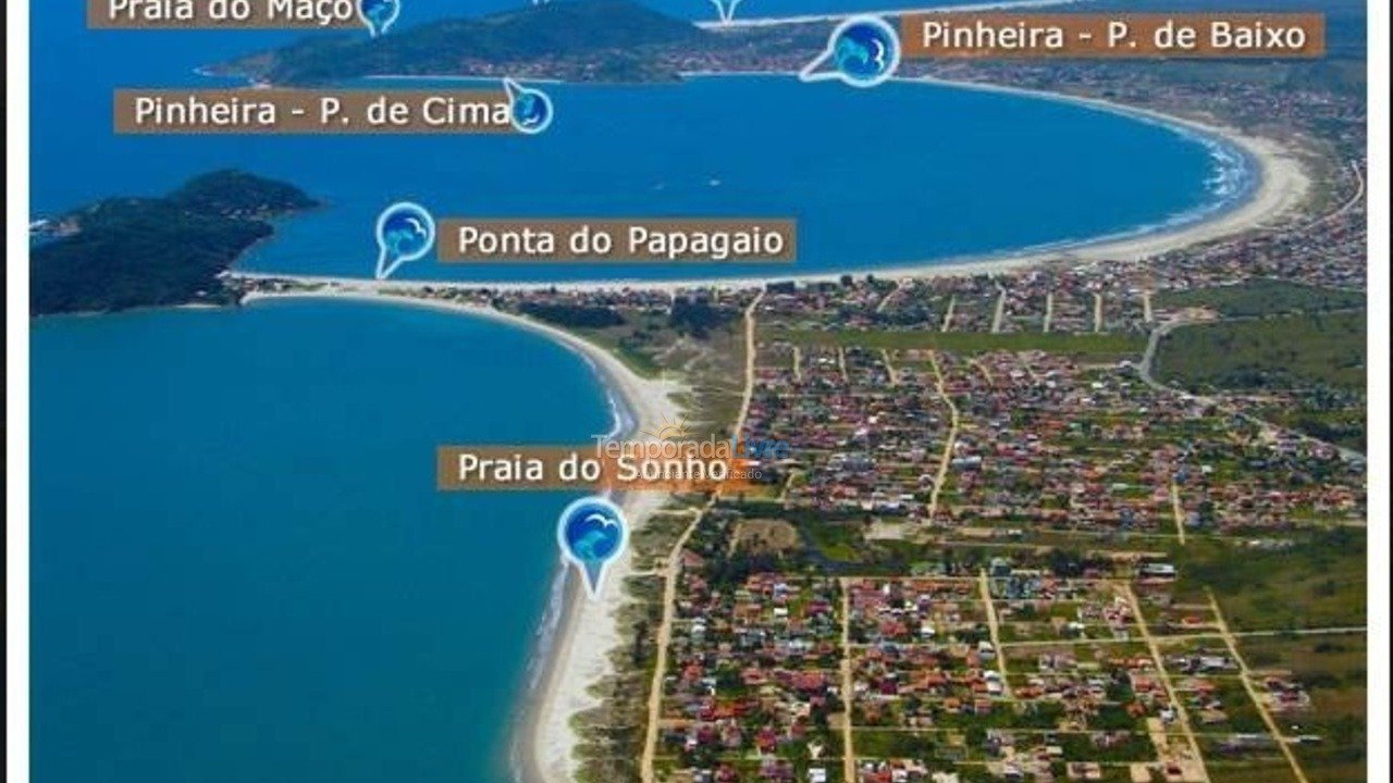 Casa para aluguel de temporada em Palhoça (Praia de Fora)
