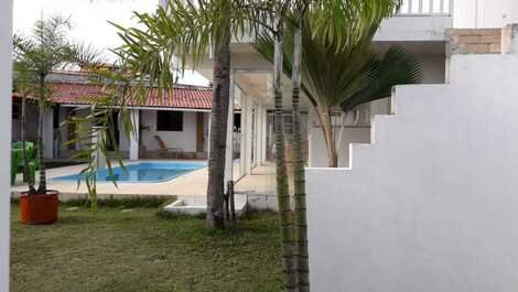 ¡Verano, río, playa y mar! Casa con piscina, 4 dormitorios, zona de ocio! Barra de Jacuípe-BA
