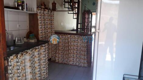 Maresias-Casa-2 Dorm.- 1 mezanino-Churrasqueira privativa