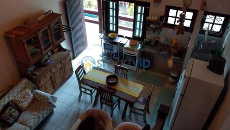 Maresias-2 Dorm-1 Suite-50m Beach-Shared Swimming Pool