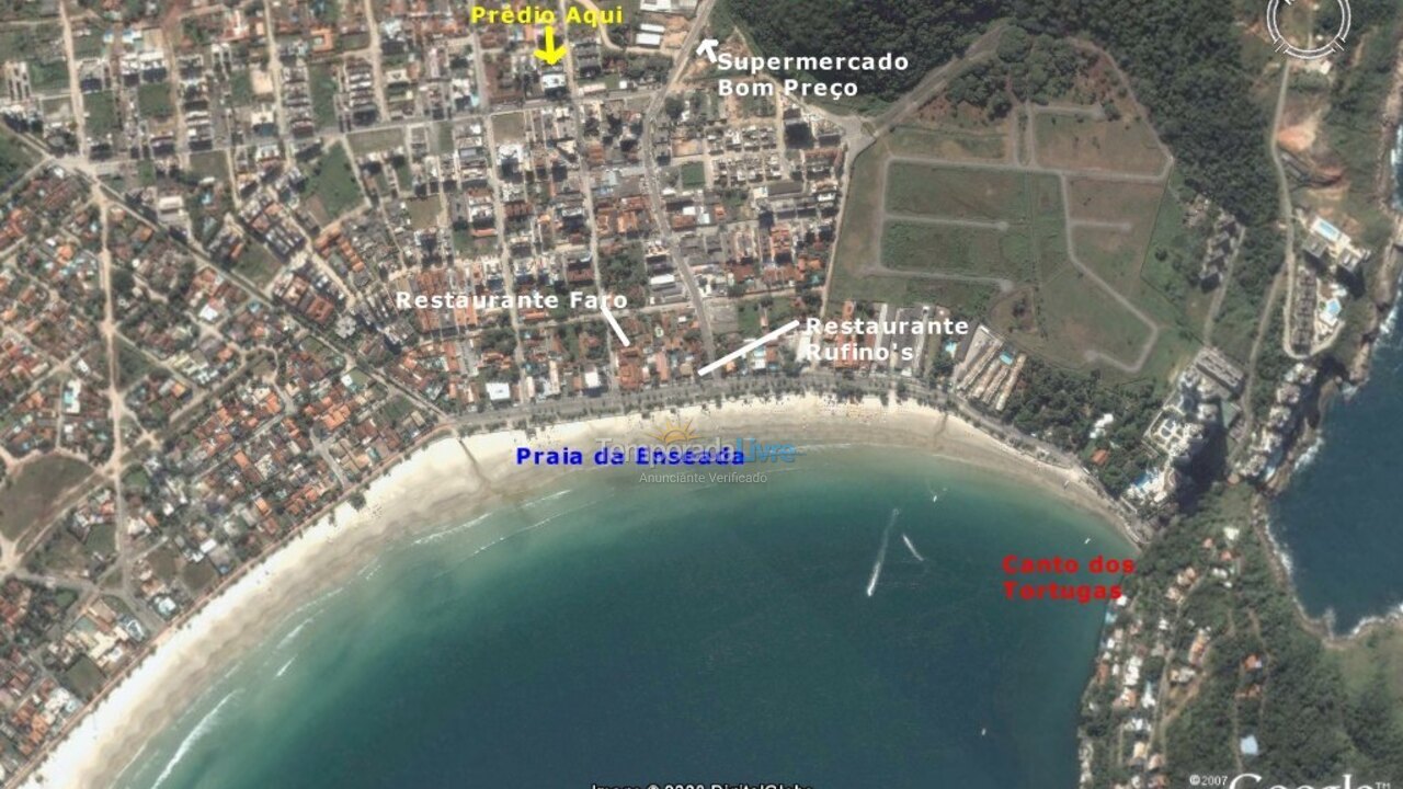 Apartamento para alquiler de vacaciones em Guarujá (Enseada)