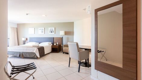 Apartamento de frente para o mar em Boa Viagem com café da manha...