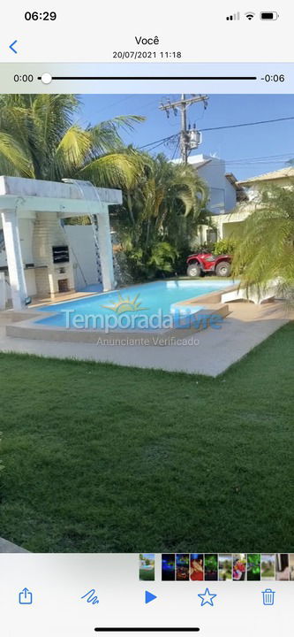 Casa para alquiler de vacaciones em Camaçari (Praia de Guarajuba)