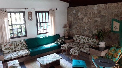 Rent house in Caraguatatuba in Martins de Sá 200 meters from the beach
