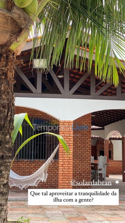Casa para alquiler de vacaciones em Belém (Praia Grande Ilha de Mosqueiro)