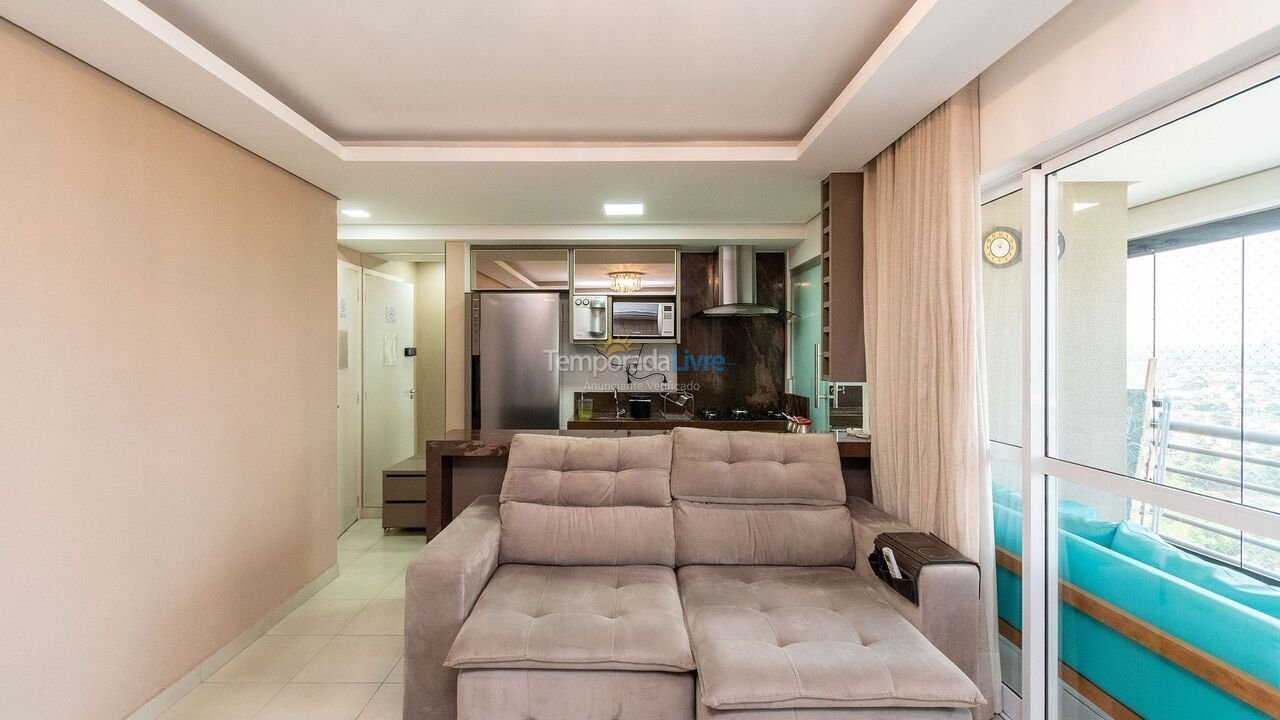 Apartment for vacation rental in Goiania (São Francisco)
