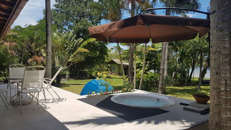 Casa en Praia Mole en el borde de la playa Lagoa da Conceição - Paraíso