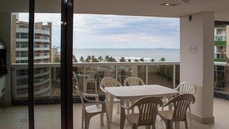 Pé na Areia, Suite+3Dorms, Air, 10hósp, Gourmet Balcony Barbecue