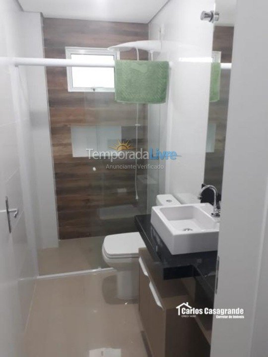 Apartment for vacation rental in Piratuba (Balneário)