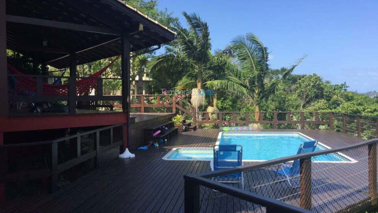 House for vacation rental in Florianópolis (Canto da Lagoa)