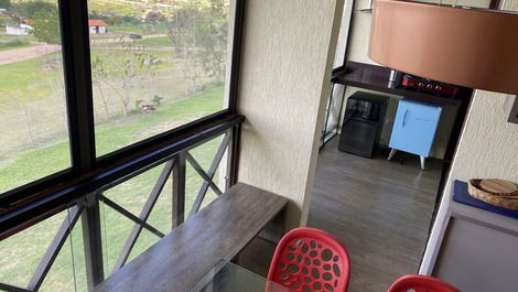 Lindo Flat Mobiliado no Hotel Fazenda Monte Castelo