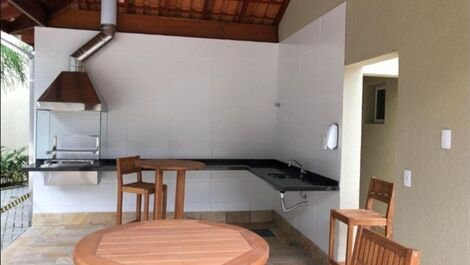 Paradise Resort Ubatuba - Apartamento de 3 dormitorios, piscina y wi-fi