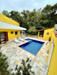 02 C/AIR SUITES, SWIMMING POOL, GUARATUBA BEACH, BERTIOGA, NATURE, QUIET PLACE.