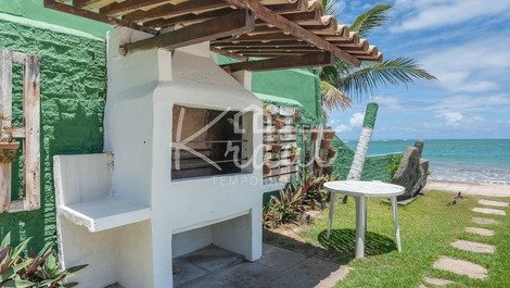 Casa en primera línea de mar de Serrambi con 05 habitaciones