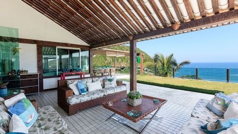 Buz018 - Fantastic villa overlooking the sea in Búzios