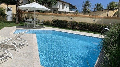 Casa Bahia Férias com piscina a 100 m do Mar