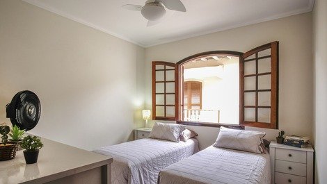 Apartment of 61.09m2, 100m from Praia Grande, in Ubatuba (SP).