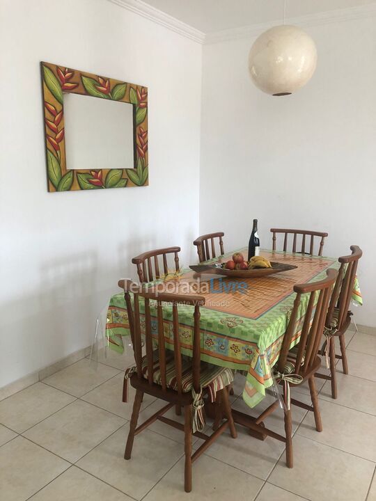 Apartamento para aluguel de temporada em Ubatuba (Itaguá)