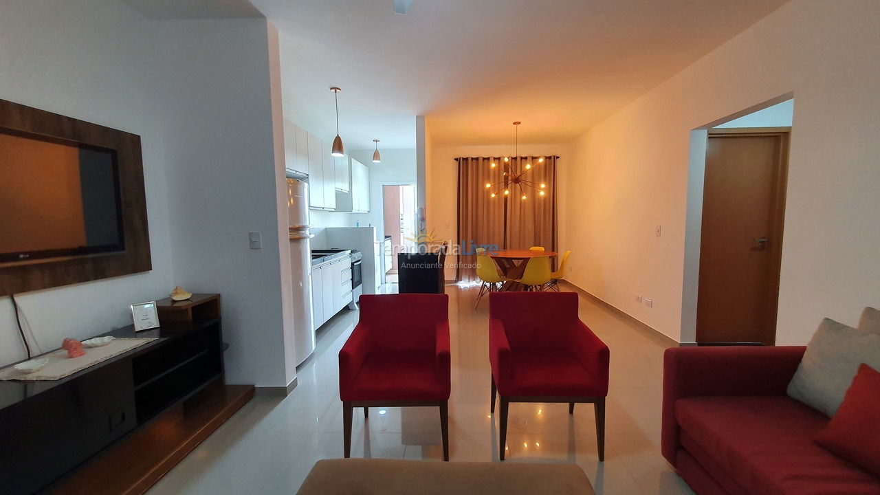 Apartamento para alquiler de vacaciones em Ubatuba (Praia das Toninhas)