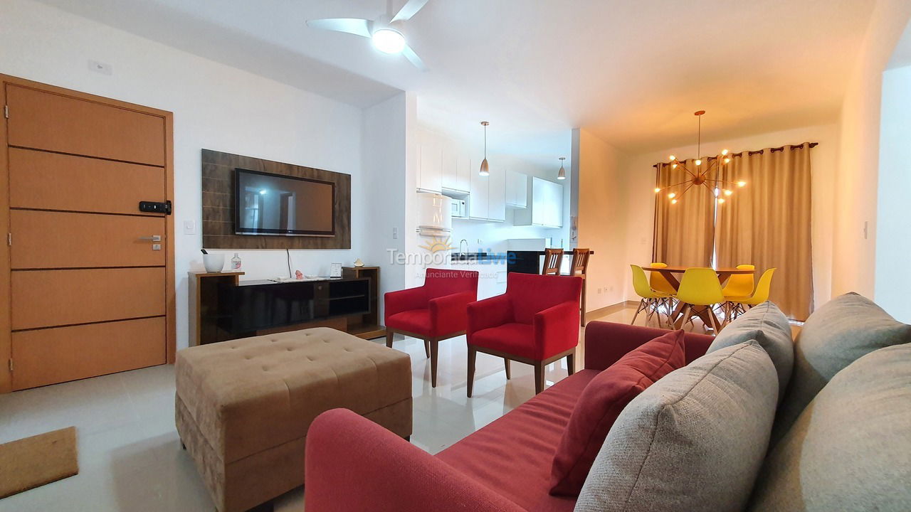 Apartamento para alquiler de vacaciones em Ubatuba (Praia das Toninhas)