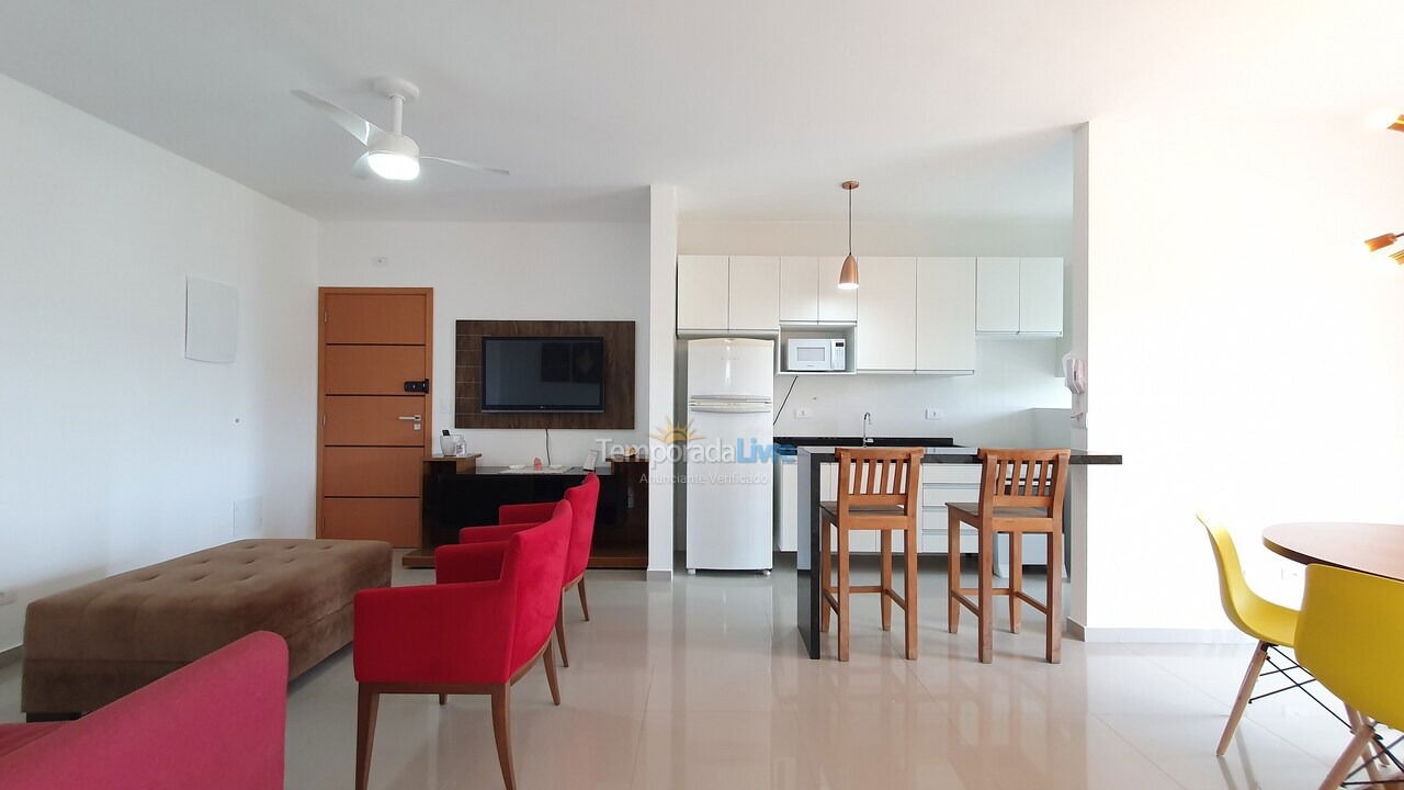 Apartamento para alquiler de vacaciones em Ubatuba (Praia das Toninhas)