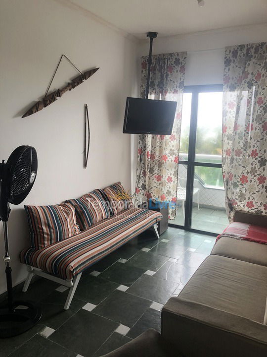 Apartment for vacation rental in Boracéia (Condominio Edificio Praia de Boraceia Flat)