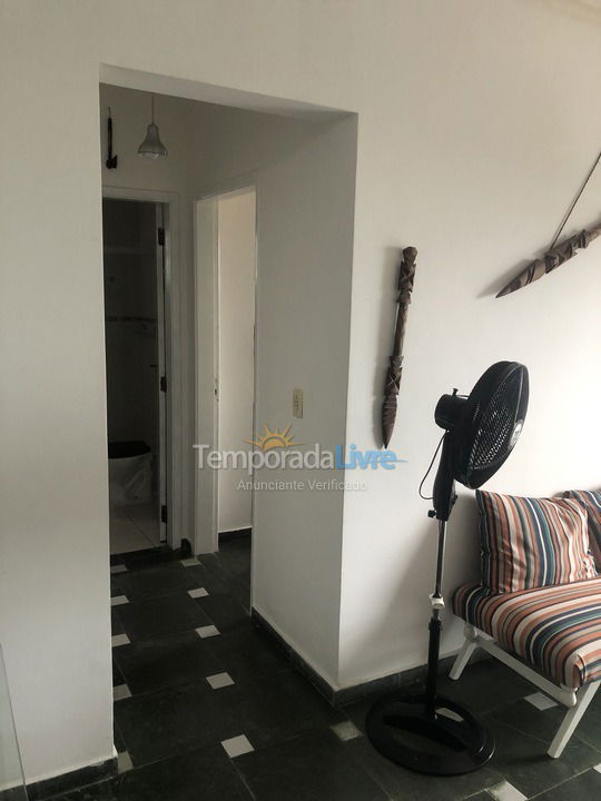 Apartment for vacation rental in Boracéia (Condominio Edificio Praia de Boraceia Flat)