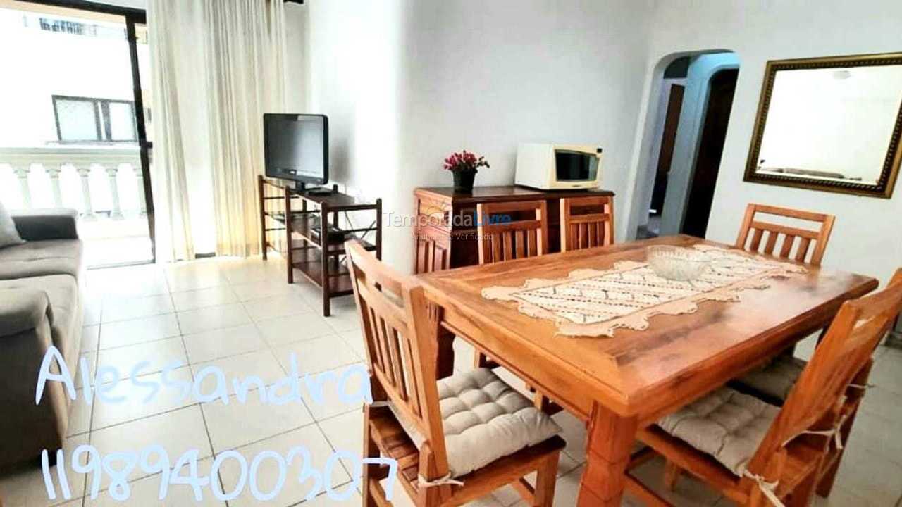 Apartment for vacation rental in Guarujá (Enseada)