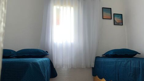 Quarto 2 - cama casal e bi-cama