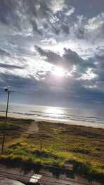 Enchanting View, Foot in the Sand.