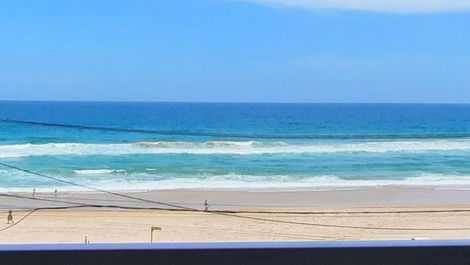 Apartamento pé na areia com vista do mar na praia do Flamengo - 2/4