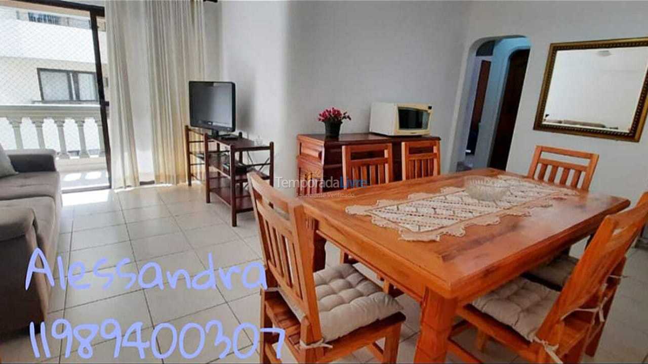 Apartamento para aluguel de temporada em Guarujá (Enseada)