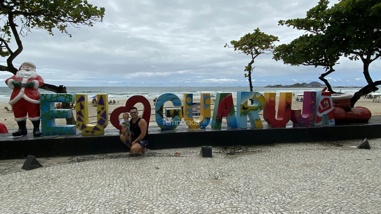 Apartment for vacation rental in Guarujá (Enseada)