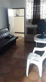 Apartment Praia Grande, SP. Mirin.2/4. In front of the beach. Up to 8 people.