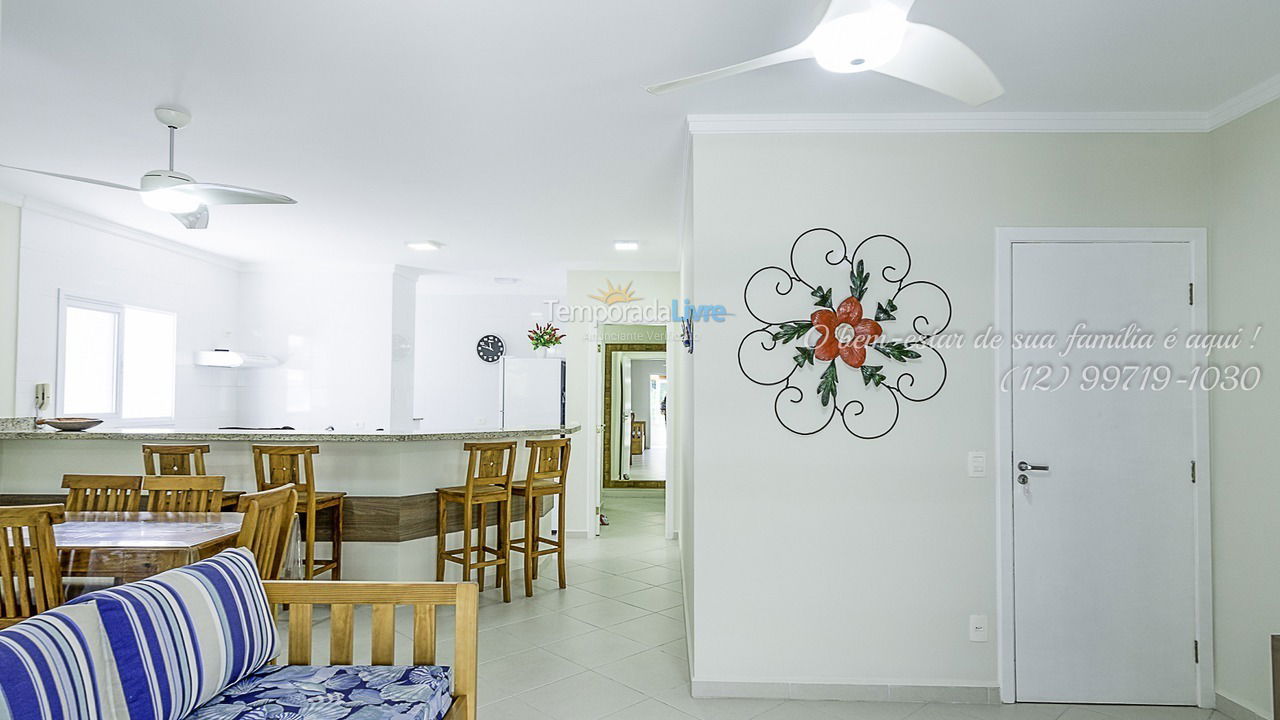 Apartment for vacation rental in Ubatuba (Praia Grande)