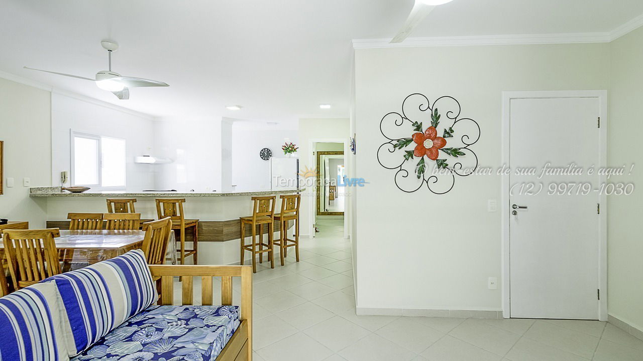 Apartment for vacation rental in Ubatuba (Praia Grande)