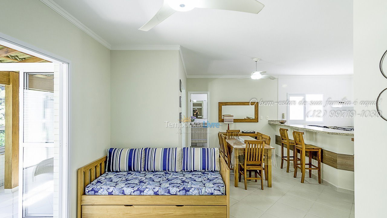 Apartment for vacation rental in Ubatuba (Praia Grande)