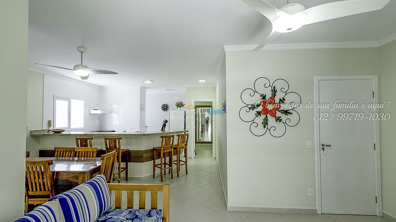 Apartment for vacation rental in Ubatuba (Praia Grande)