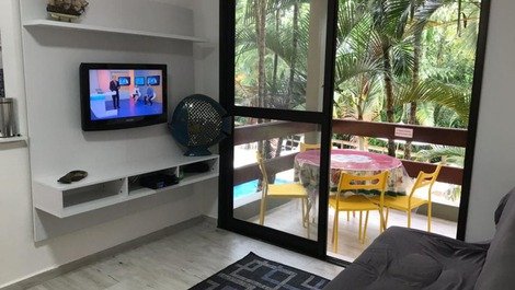 Fit with gourmet balcony, smart TV and Wi-Fi
