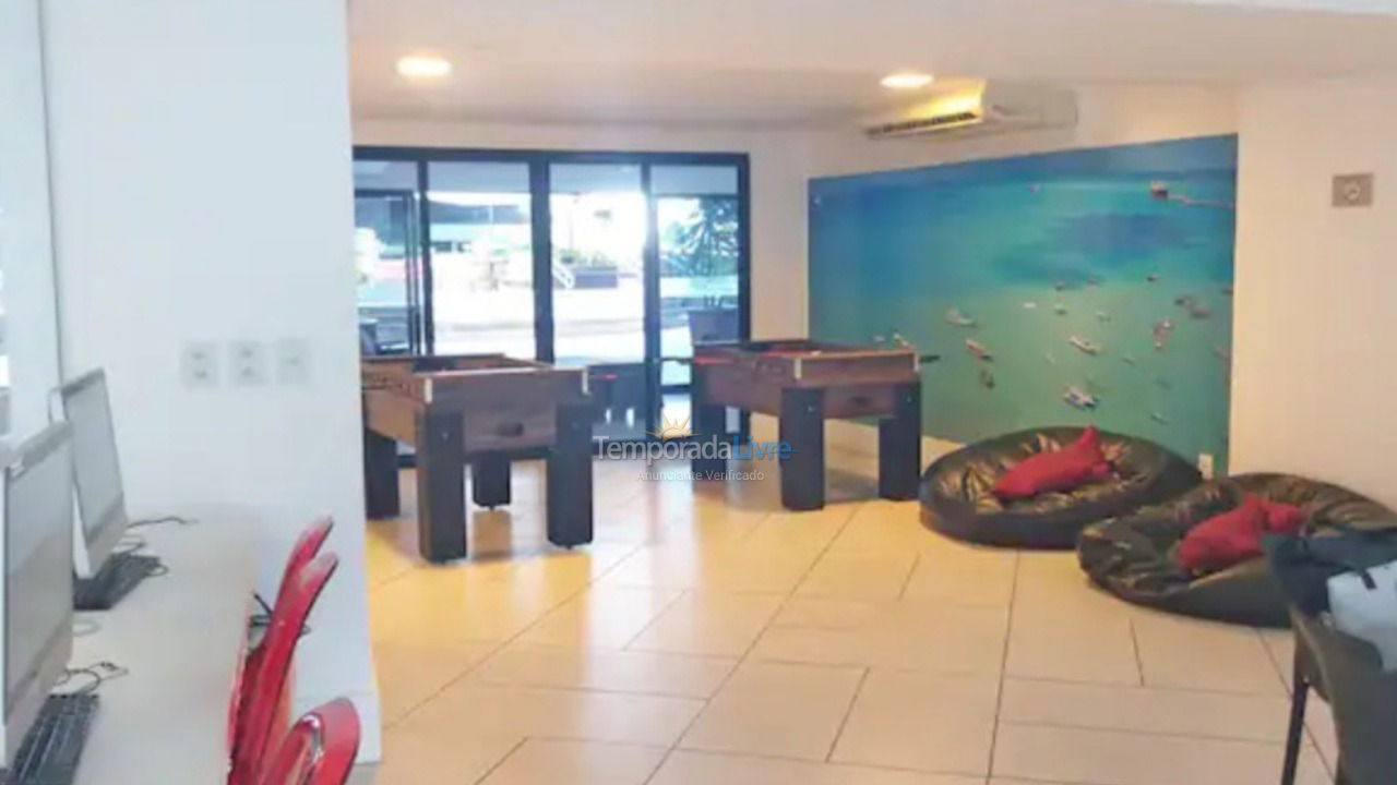 Sala de jogos Apartment for vacation rental in Fortaleza (Meireles)