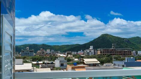 Excelente cobertura em Mariscal com vista para o mar