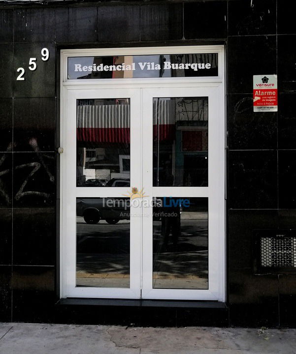 Apartamento para aluguel de temporada em São Paulo (Vila Buarque)