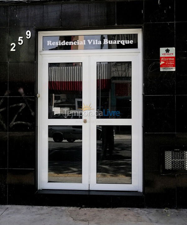 Apartamento para aluguel de temporada em São Paulo (Vila Buarque)