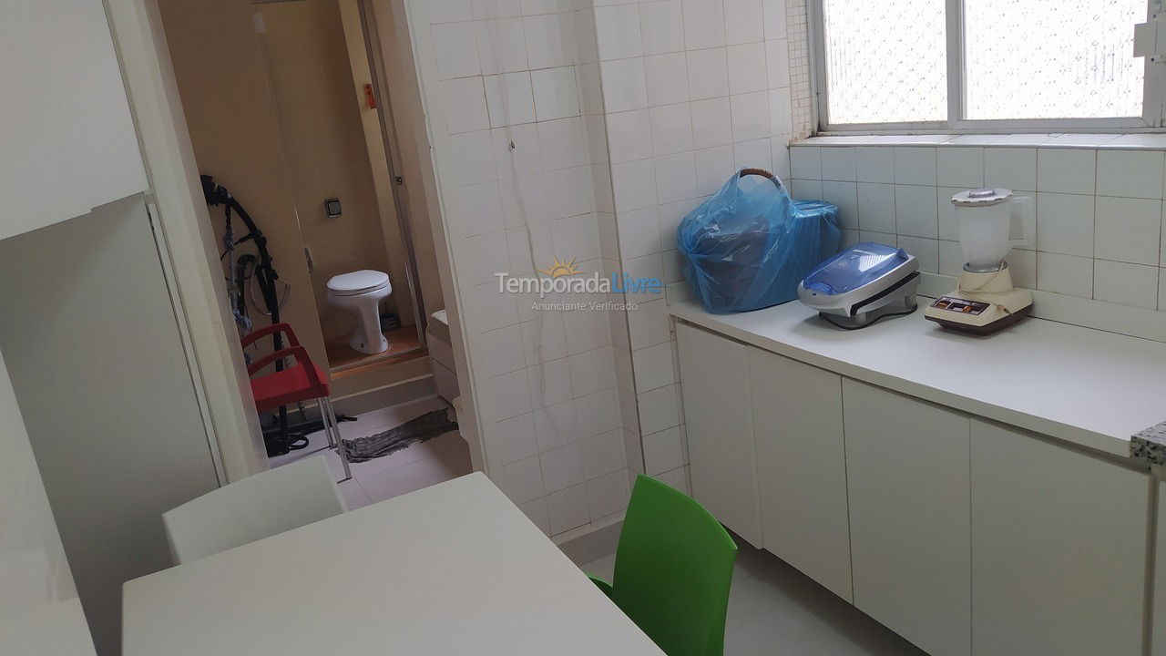 Apartment for vacation rental in Guarujá (Pitangueiras)
