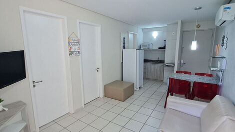 Piso 02 Habitaciones en Beach Class Muro Alto - Porto de Galinhas (F109)