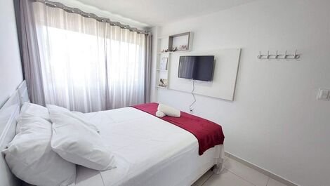 Flat 01 Bedroom in Porto Plaza Flat - Porto de Galinhas - (A03)